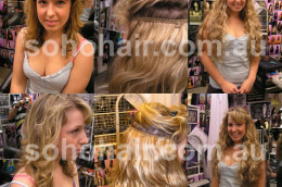 SOHO CLIP-ON EXTENSION HUMAN HAIR WAVY smp