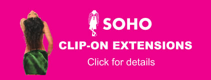 clip on hair extension banner