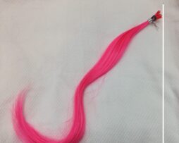 HOT PINK INDIVIDUAL SYNTHETIC HAIR PIECE